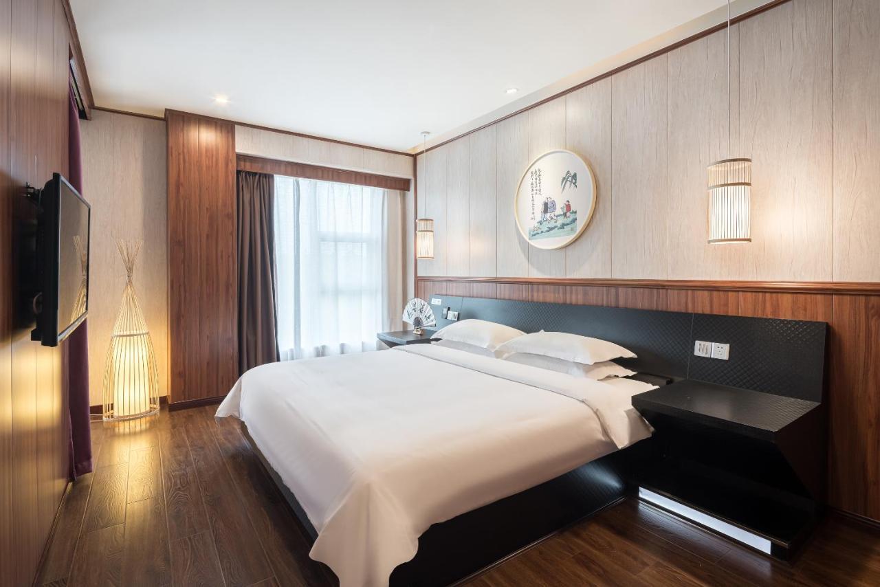 乐山上善居养心禅景酒店 Shangshan Zen Hotel Leshan Exterior foto